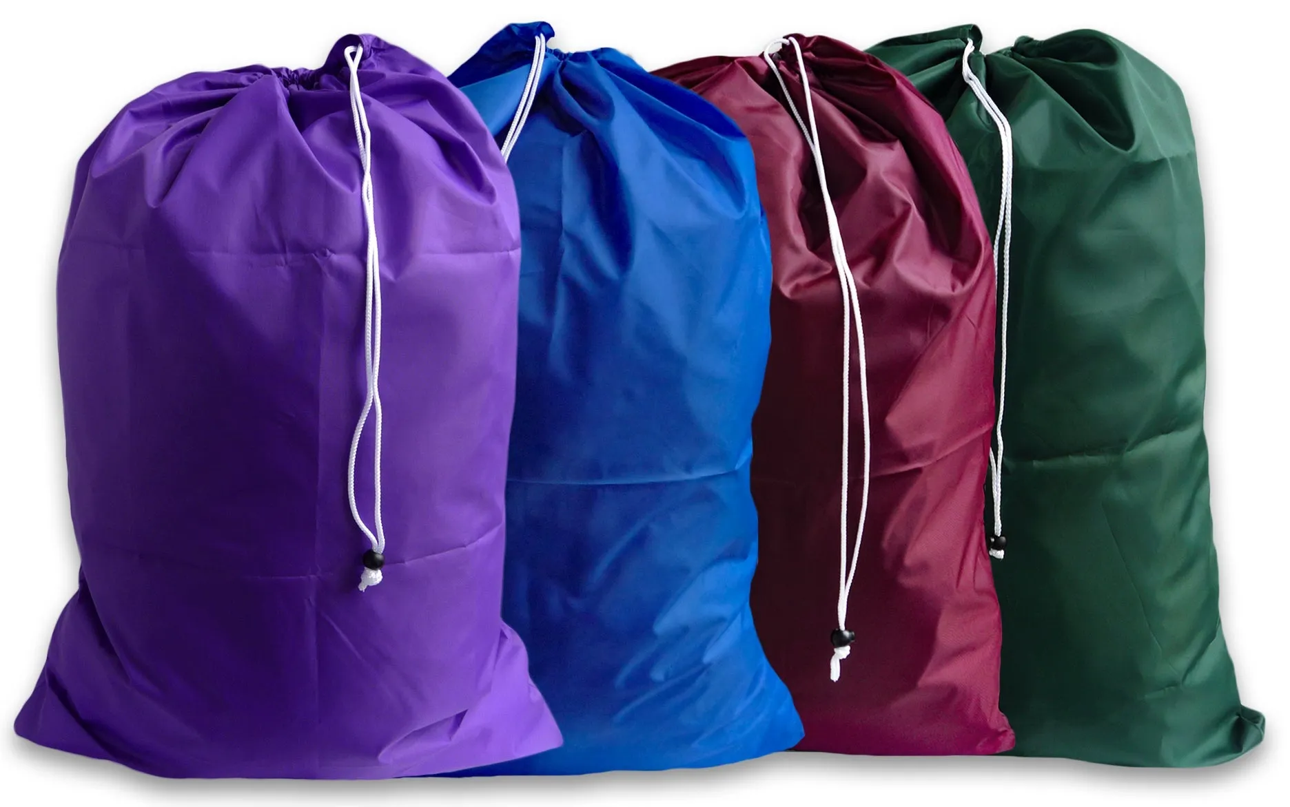 Large Laundry Bags Assorted Colors (5 Pack)