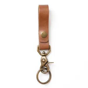 Leather Belt Loop Keychain