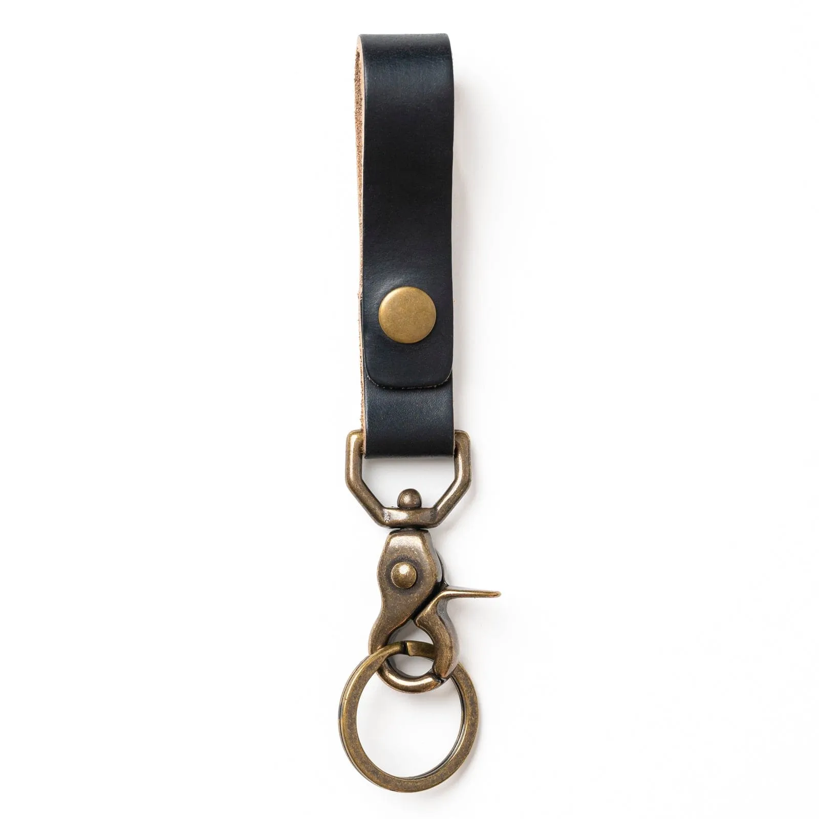 Leather Belt Loop Keychain