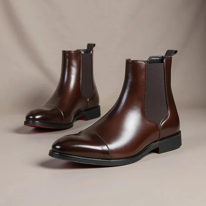 Leather Chelsea Boots