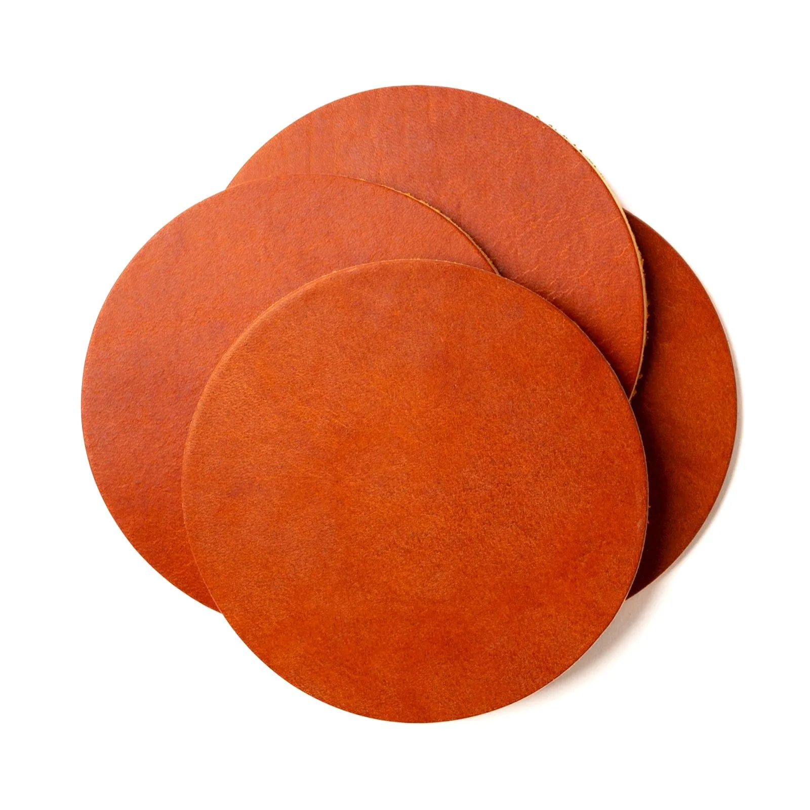 Leather Coasters 4 Pack - Blank