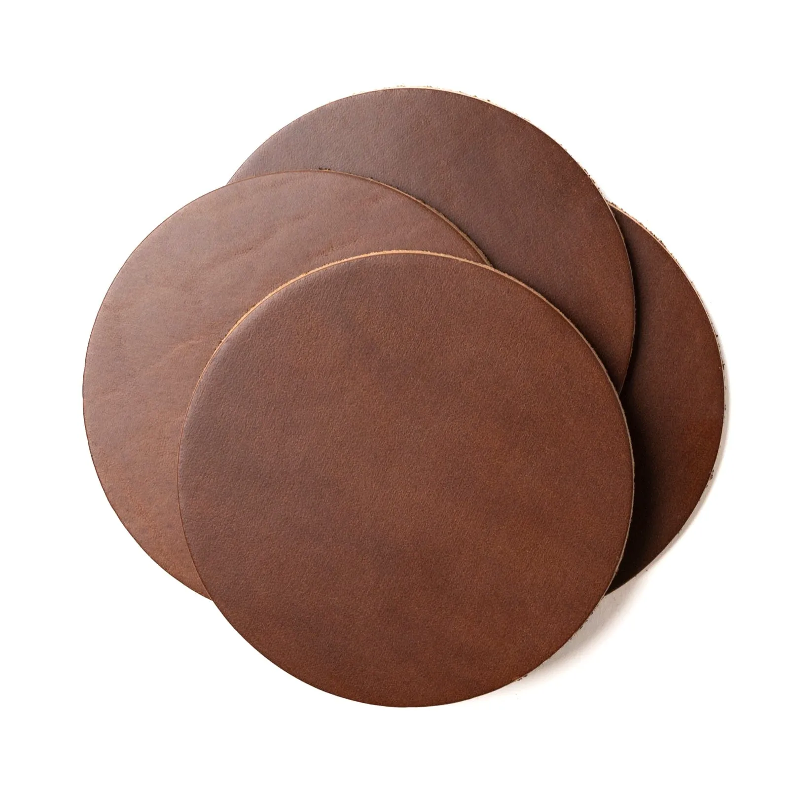 Leather Coasters 4 Pack - Blank