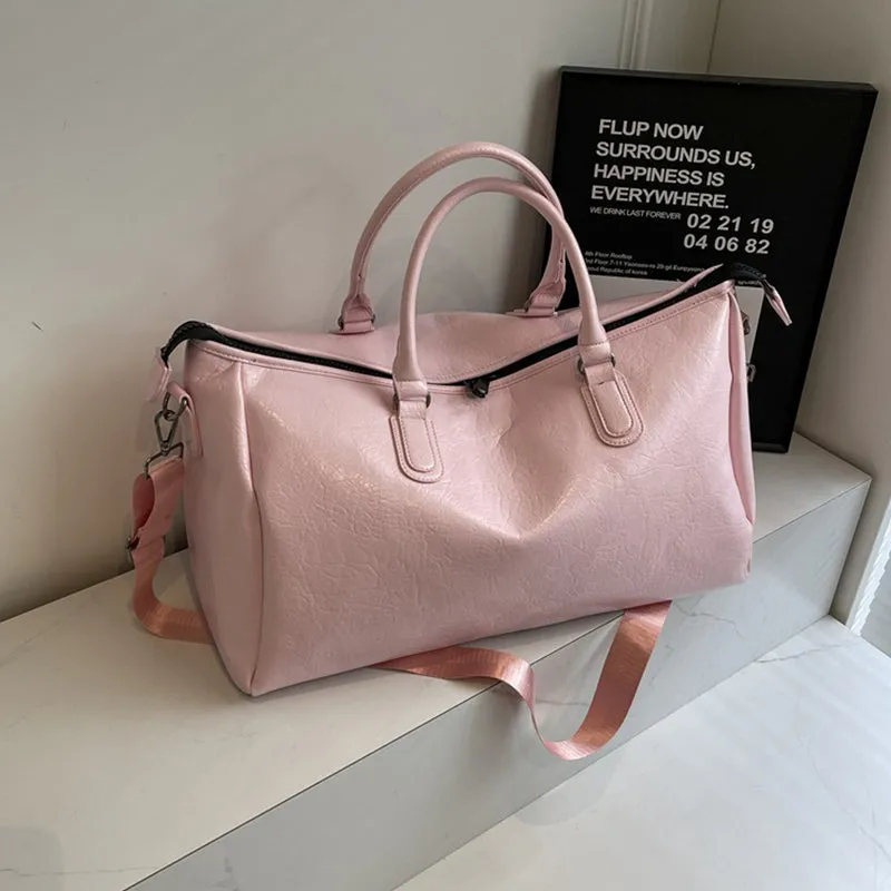 Leather Oversize Travel Bag
