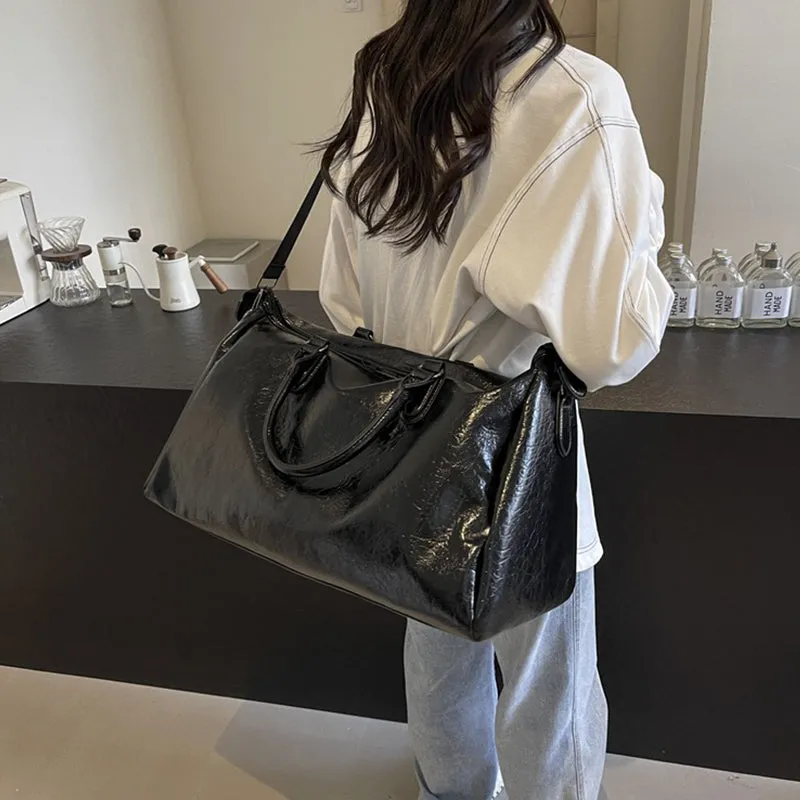 Leather Oversize Travel Bag