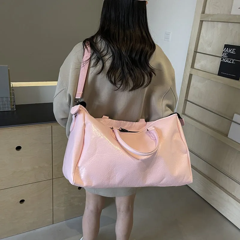 Leather Oversize Travel Bag