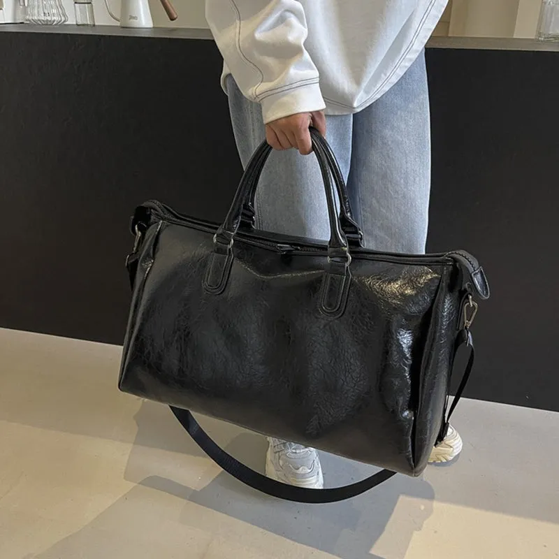 Leather Oversize Travel Bag