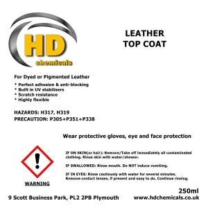 Leather Top Coat - Gloss - Matt