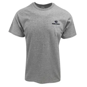 Left Chest Embroidered Cotton T-Shirt