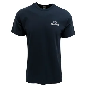 Left Chest Embroidered Cotton T-Shirt
