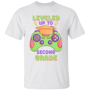 Level Up To Second Grade Youth Cotton T-Shirt