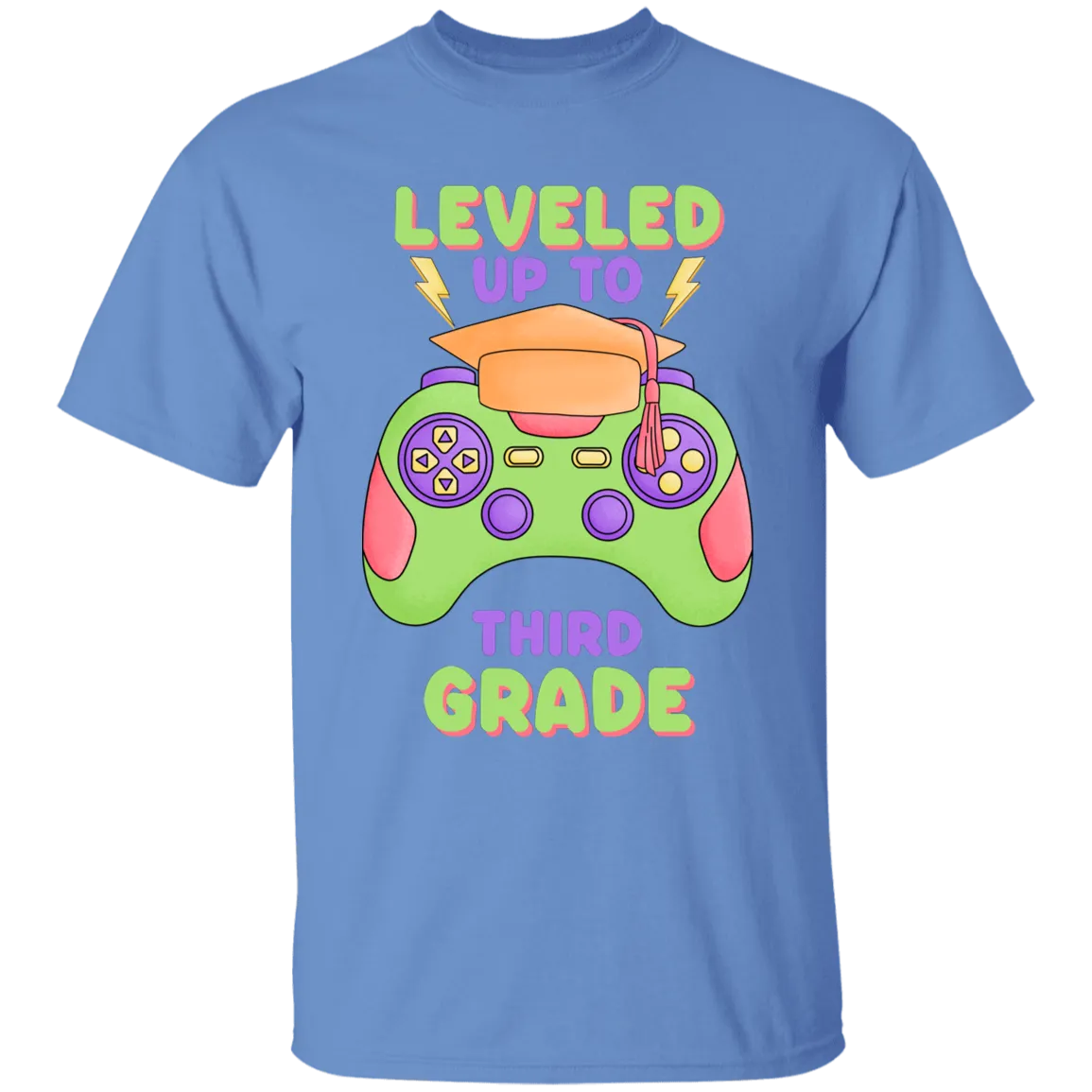 Level Up To Third Grade Youth Cotton T-Shirt