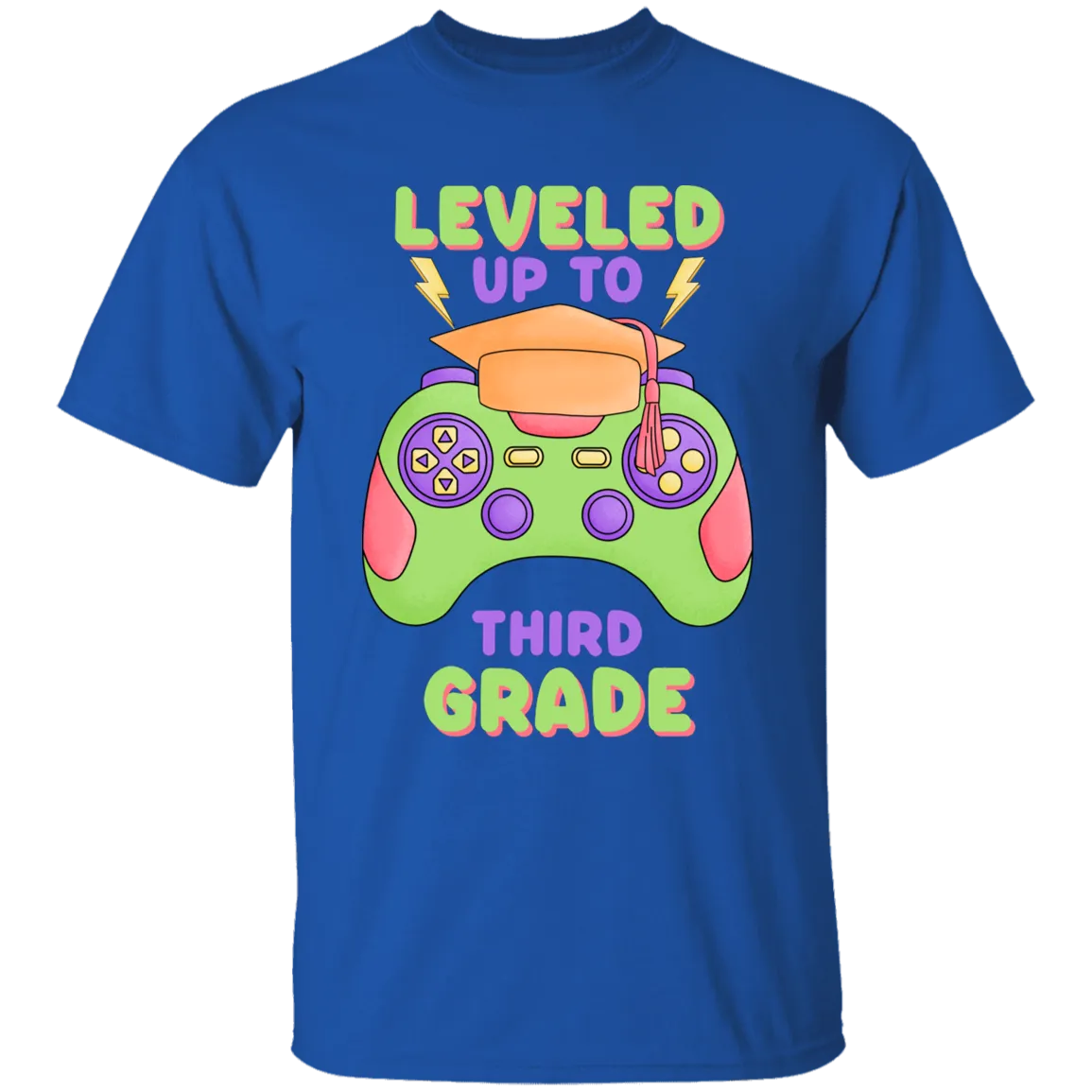 Level Up To Third Grade Youth Cotton T-Shirt