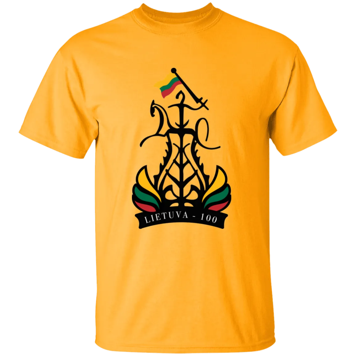 Lietuva 100 Restored - Boys/Girls Youth Classic Short Sleeve T-Shirt