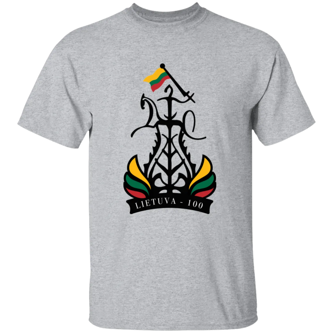 Lietuva 100 Restored - Boys/Girls Youth Classic Short Sleeve T-Shirt