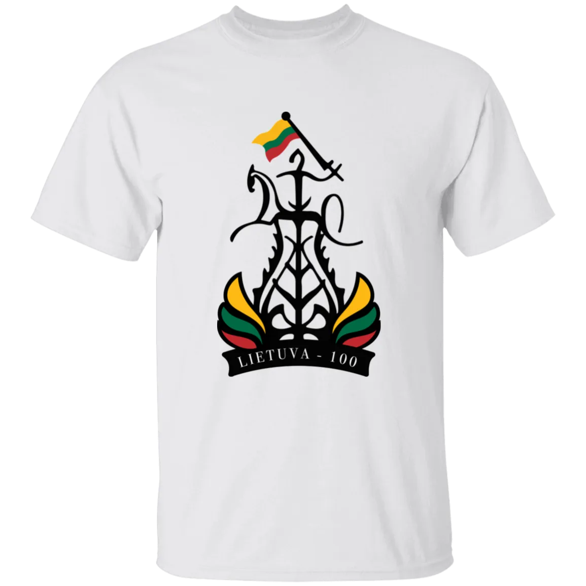 Lietuva 100 Restored - Boys/Girls Youth Classic Short Sleeve T-Shirt