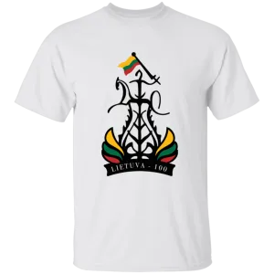 Lietuva 100 Restored - Boys/Girls Youth Classic Short Sleeve T-Shirt