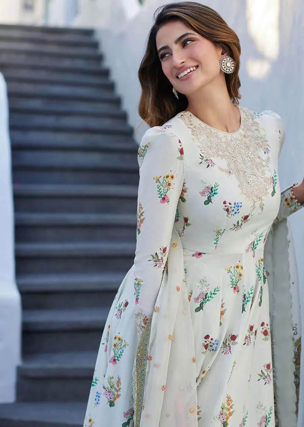 LIL-01 - Avelina - Unstitched - Liliana Luxury Lawn Collection 2024