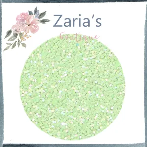 Lime Green ~ Chunky Glitter Faux Leather Fabric Sheets
