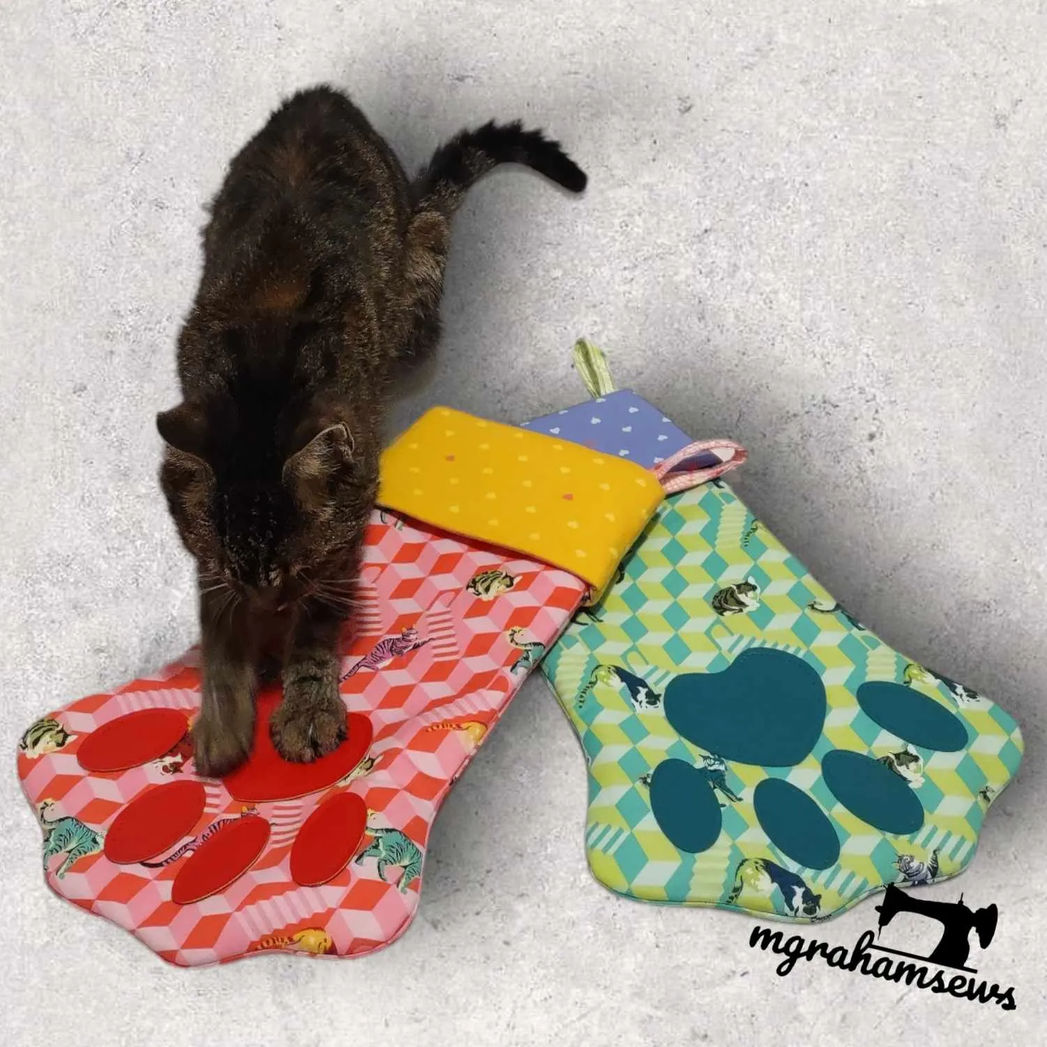 Lincoln Stocking Pattern - PDF Download