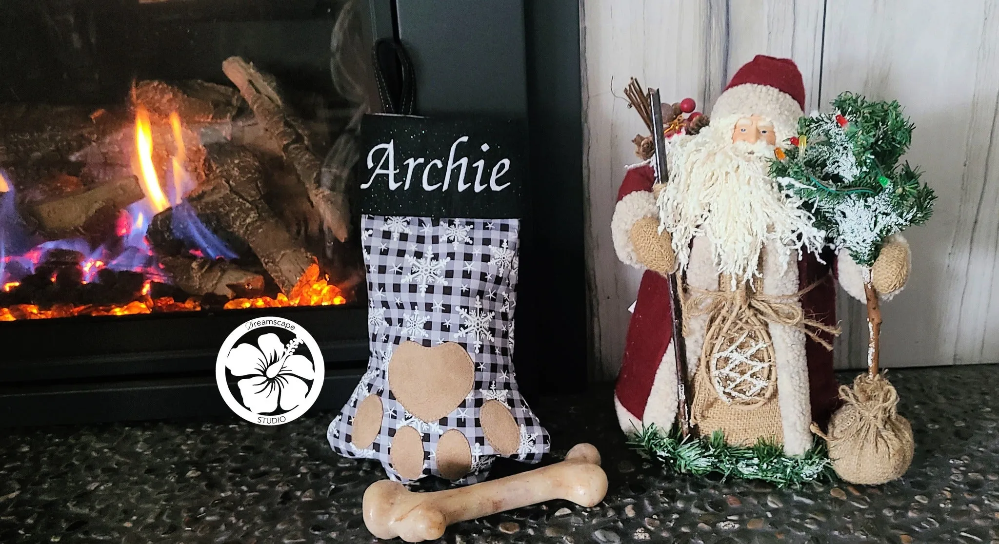 Lincoln Stocking Pattern - PDF Download