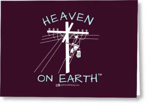 Lineman - Greeting Card