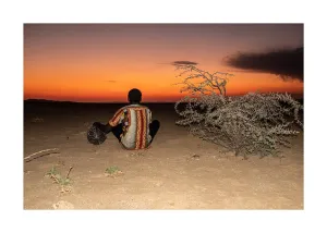 Lino Meoli, "Hanafi at Sunset"