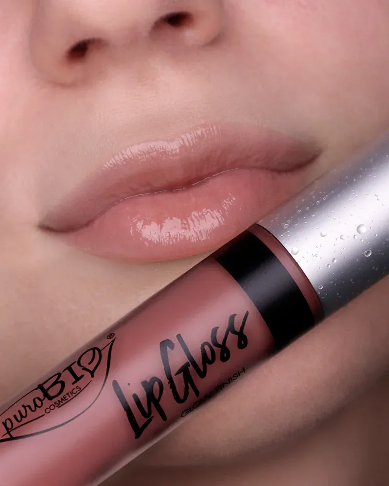 LIP GLOSS PRANA BLOOM n. 01 - Velvet nude / Glossy finish