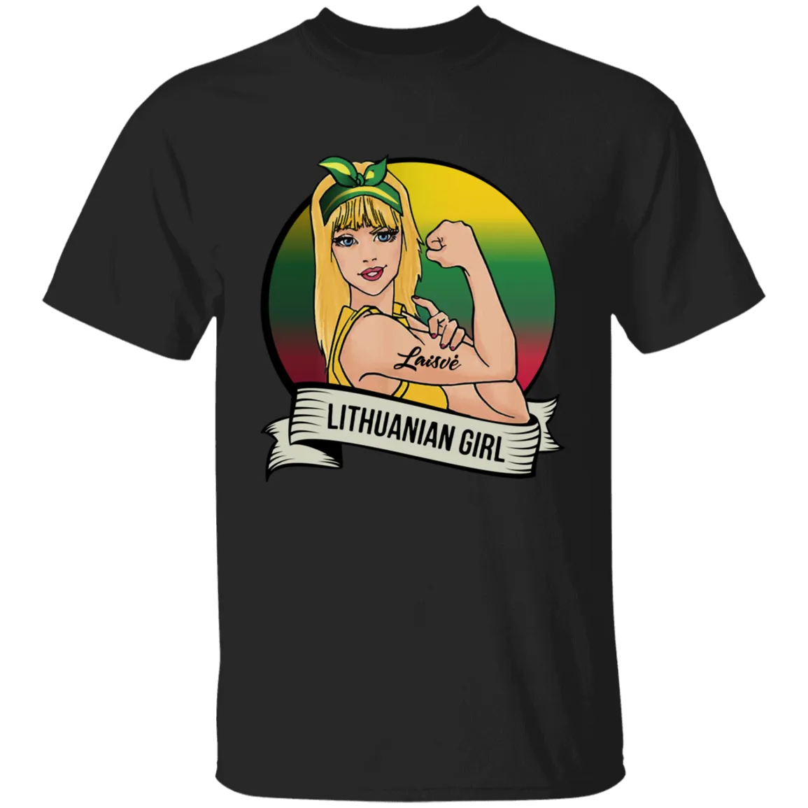 Lithuanian Girl - Boys/Girls Youth Classic Short Sleeve T-Shirt