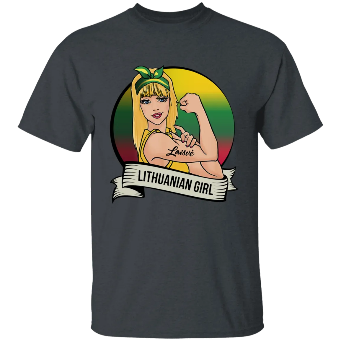 Lithuanian Girl - Boys/Girls Youth Classic Short Sleeve T-Shirt