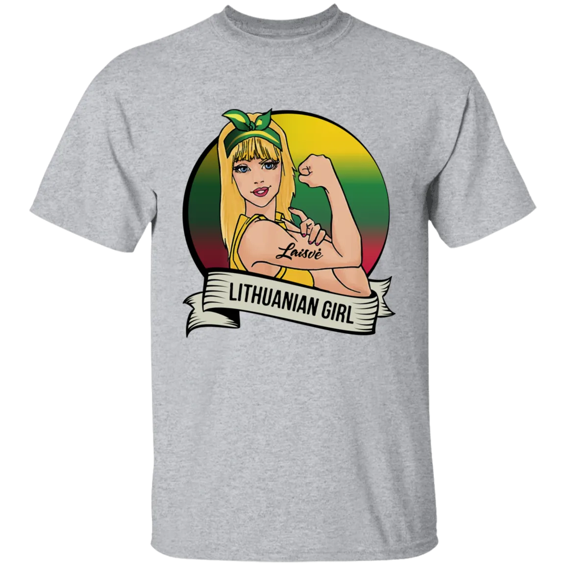 Lithuanian Girl - Boys/Girls Youth Classic Short Sleeve T-Shirt