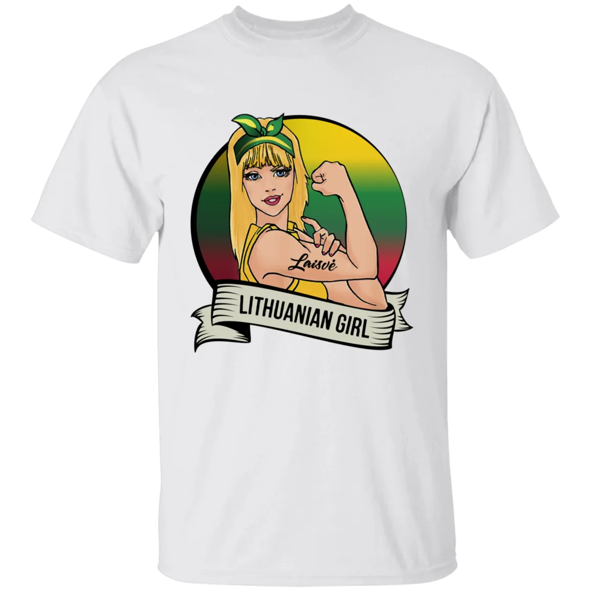 Lithuanian Girl - Boys/Girls Youth Classic Short Sleeve T-Shirt
