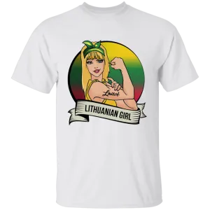 Lithuanian Girl - Boys/Girls Youth Classic Short Sleeve T-Shirt
