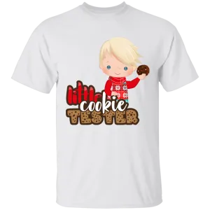 Little Cookie Test Blonde Boy 100% Cotton T-Shirt