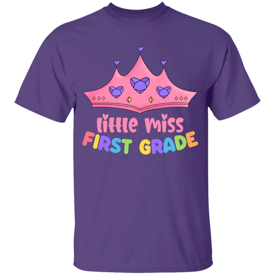 Little Miss First Grade Youth Cotton T-Shirt