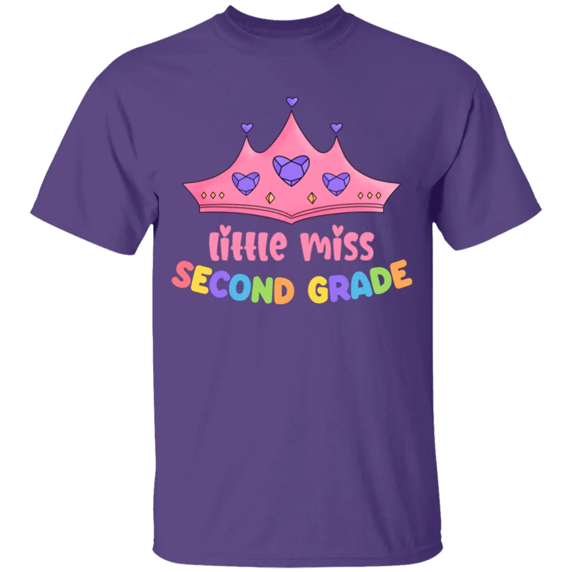 Little Miss Second Grade Youth Cotton T-Shirt