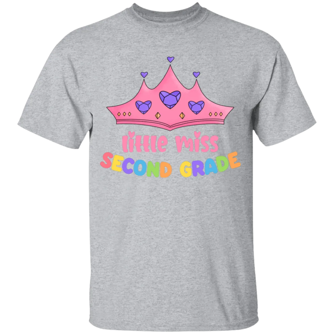 Little Miss Second Grade Youth Cotton T-Shirt