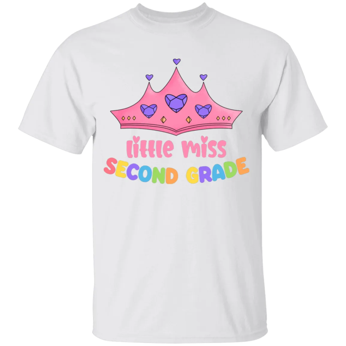 Little Miss Second Grade Youth Cotton T-Shirt