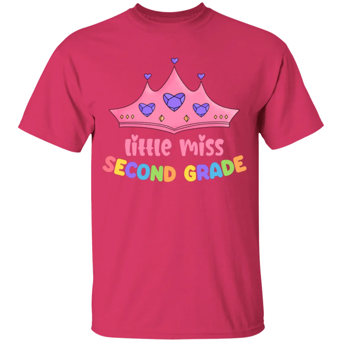 Little Miss Second Grade Youth Cotton T-Shirt