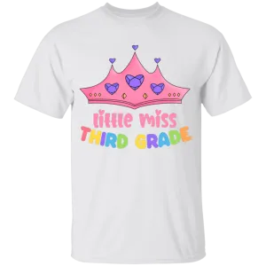 Little Miss Third Grade Youth  Cotton T-Shirt