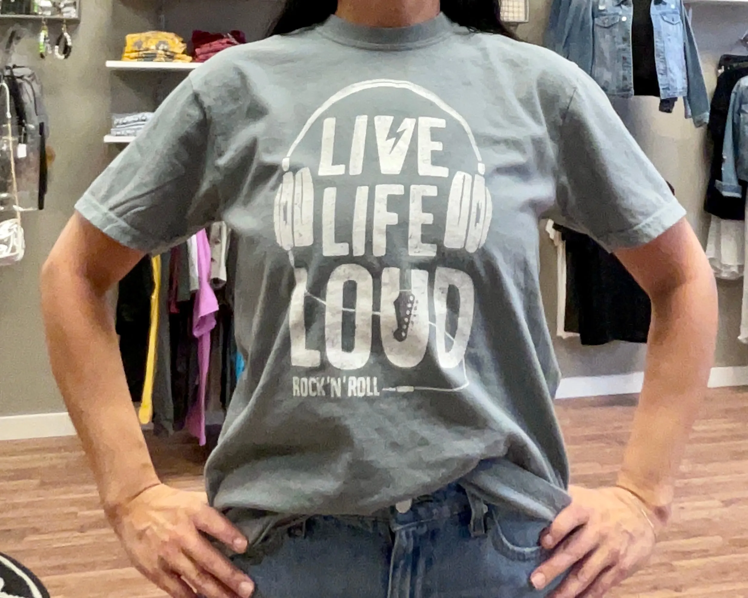 Live Life Loud Graphic Tee