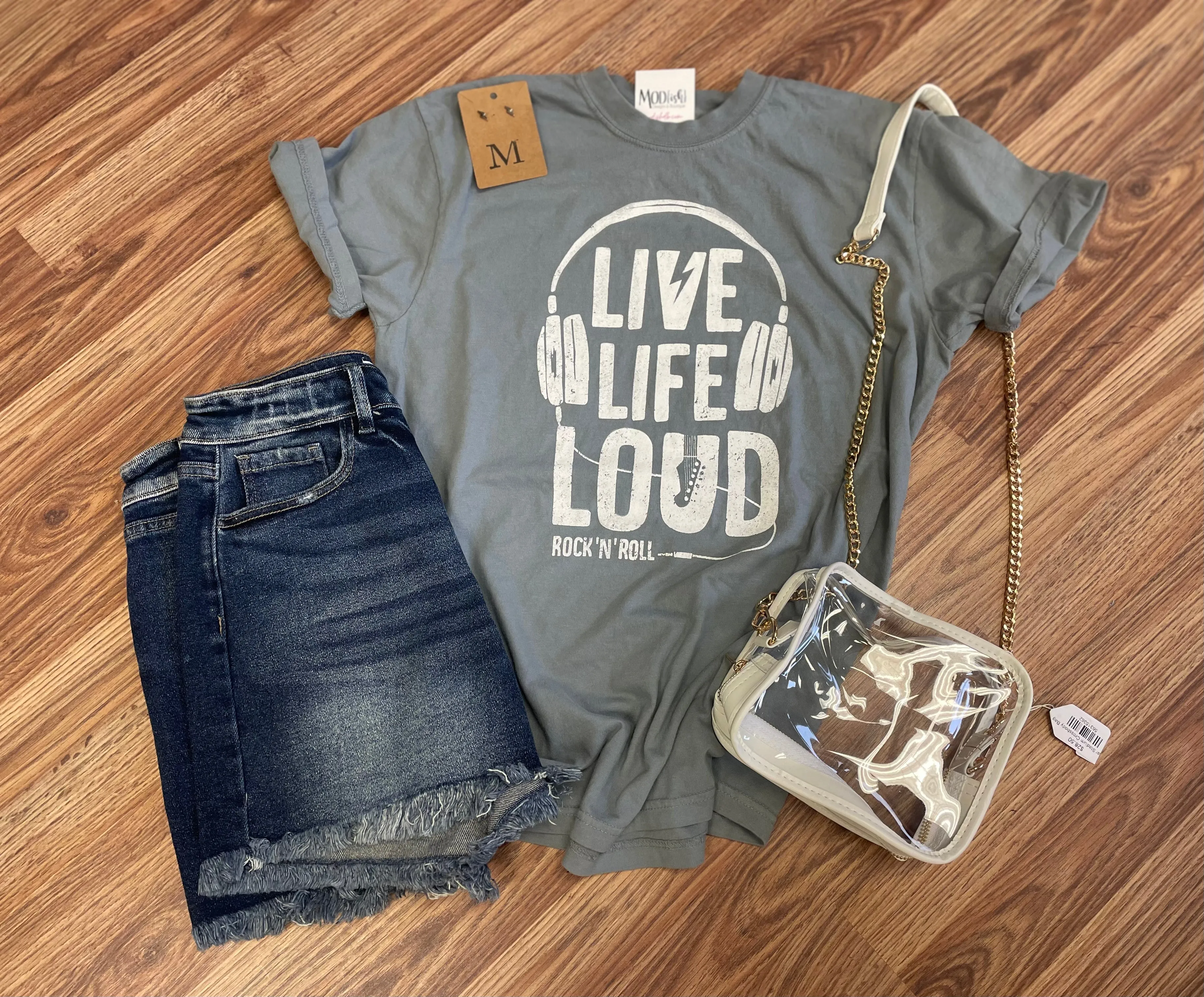 Live Life Loud Graphic Tee
