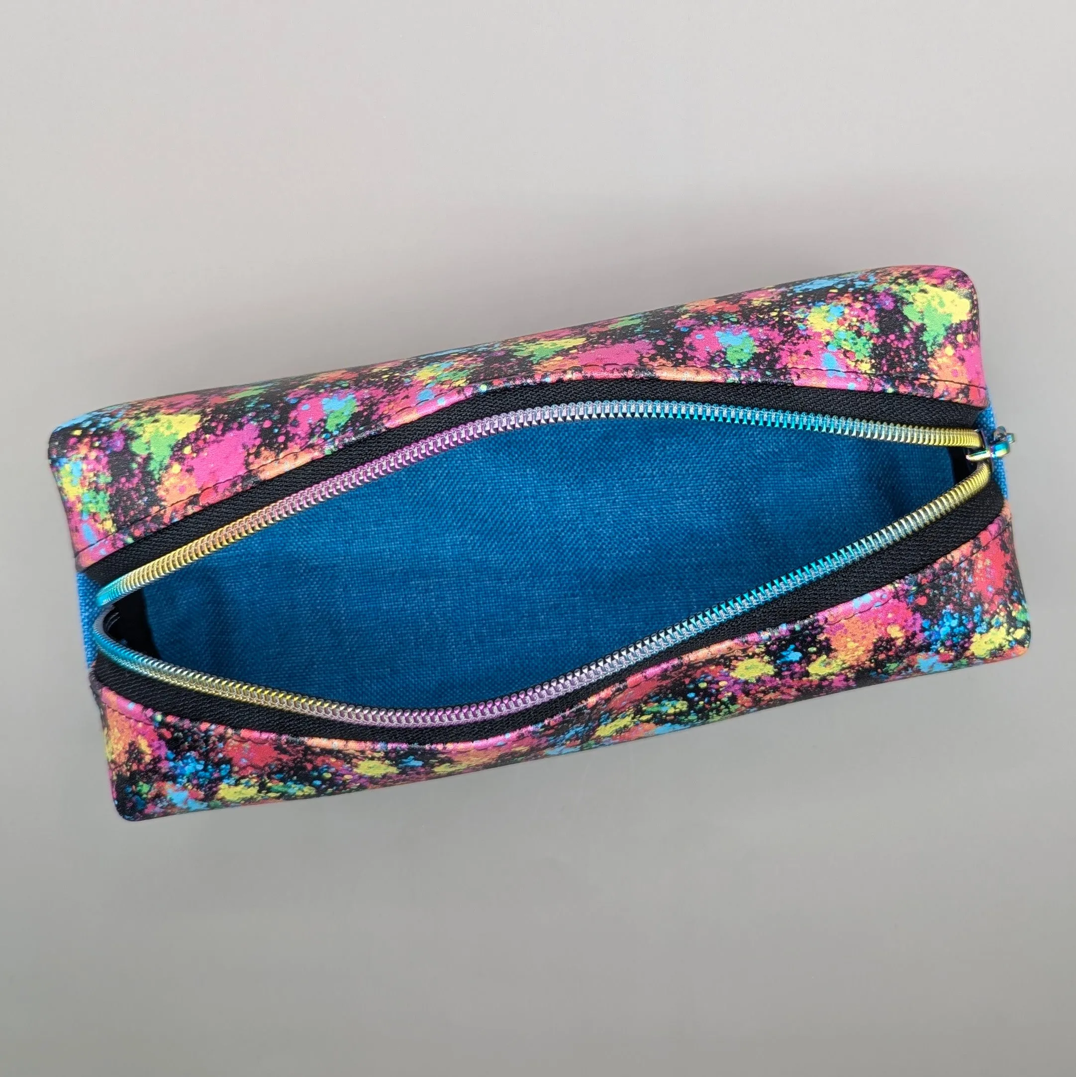 Long Boxy Bag - Paint Splatter
