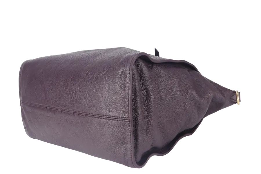 LOUIS VUITTON LUMINEWS PURPLE MONOGRAM EMPREINTE LEATHER GOLD HARDWARE NO DUST COVER