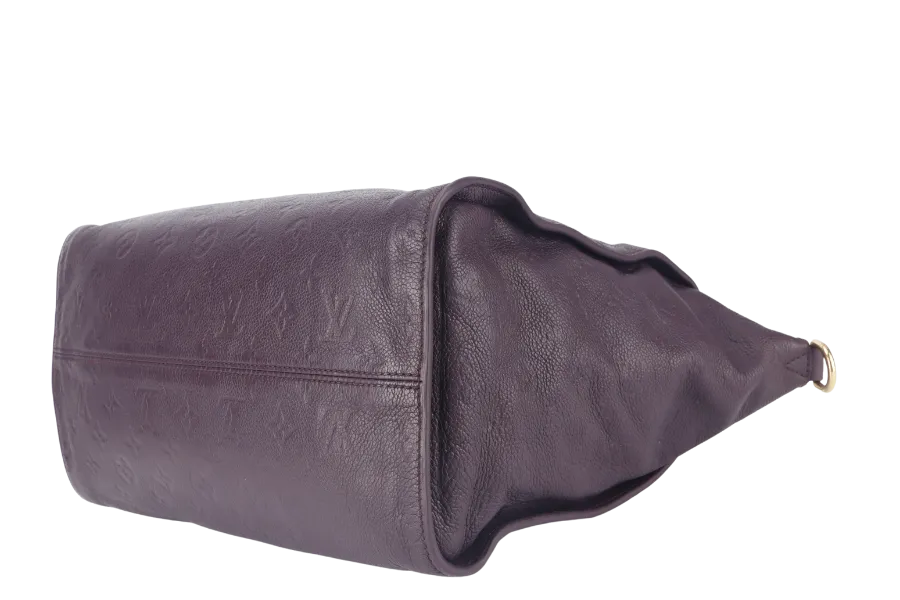 LOUIS VUITTON LUMINEWS PURPLE MONOGRAM EMPREINTE LEATHER GOLD HARDWARE NO DUST COVER