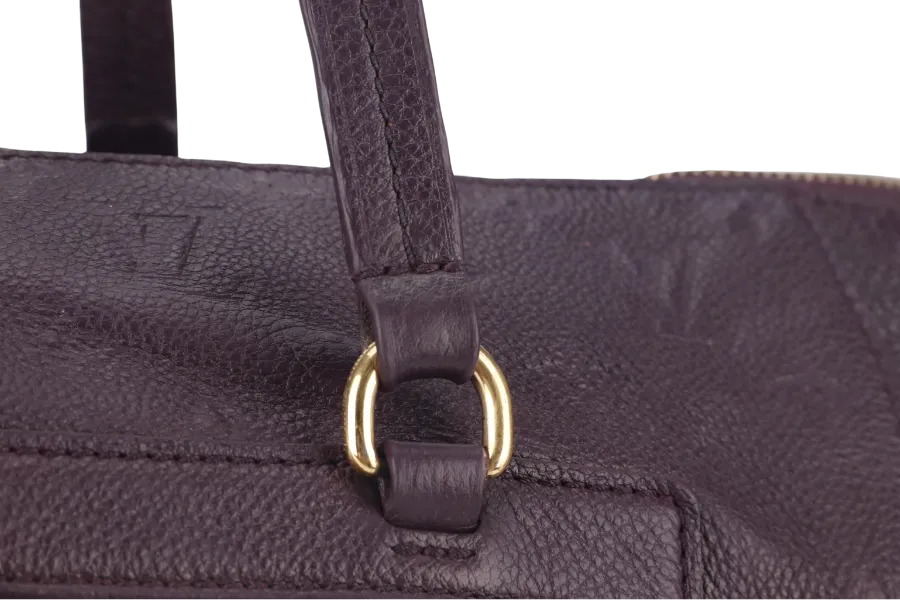 LOUIS VUITTON LUMINEWS PURPLE MONOGRAM EMPREINTE LEATHER GOLD HARDWARE NO DUST COVER