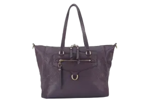 LOUIS VUITTON LUMINEWS PURPLE MONOGRAM EMPREINTE LEATHER GOLD HARDWARE NO DUST COVER