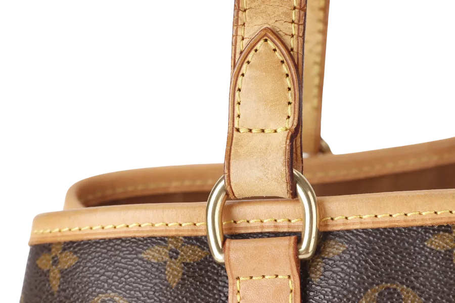 LOUIS VUITTON M51154 BATIGNOLLES TOTE BAG MONOGRAM CANVAS GOLD HARDWARE WITH DUST COVER