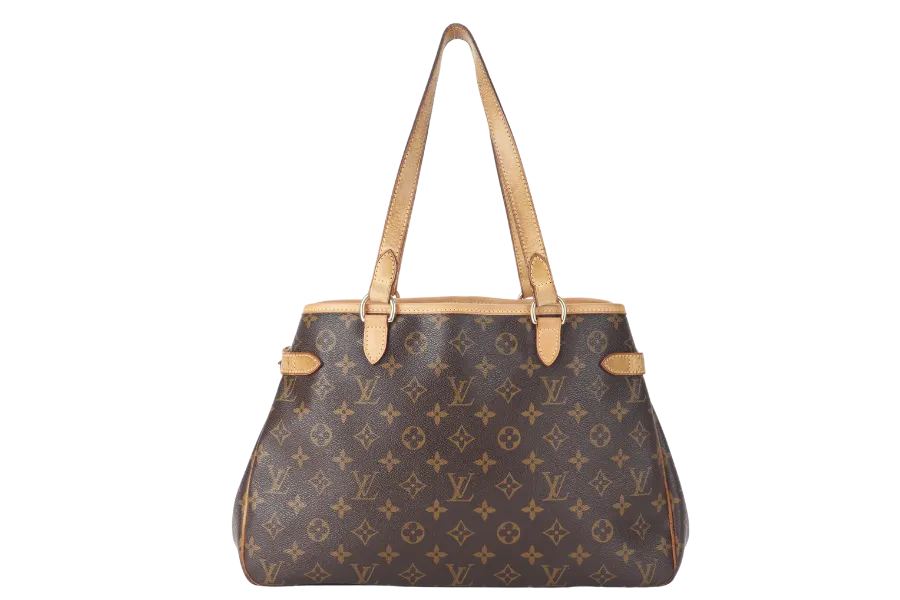 LOUIS VUITTON M51154 BATIGNOLLES TOTE BAG MONOGRAM CANVAS GOLD HARDWARE WITH DUST COVER