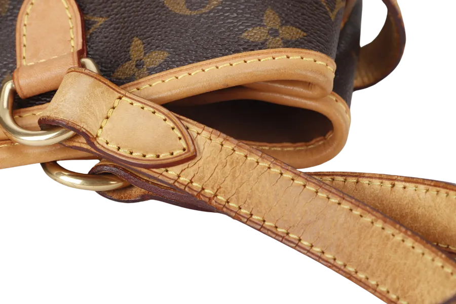 LOUIS VUITTON M51154 BATIGNOLLES TOTE BAG MONOGRAM CANVAS GOLD HARDWARE WITH DUST COVER