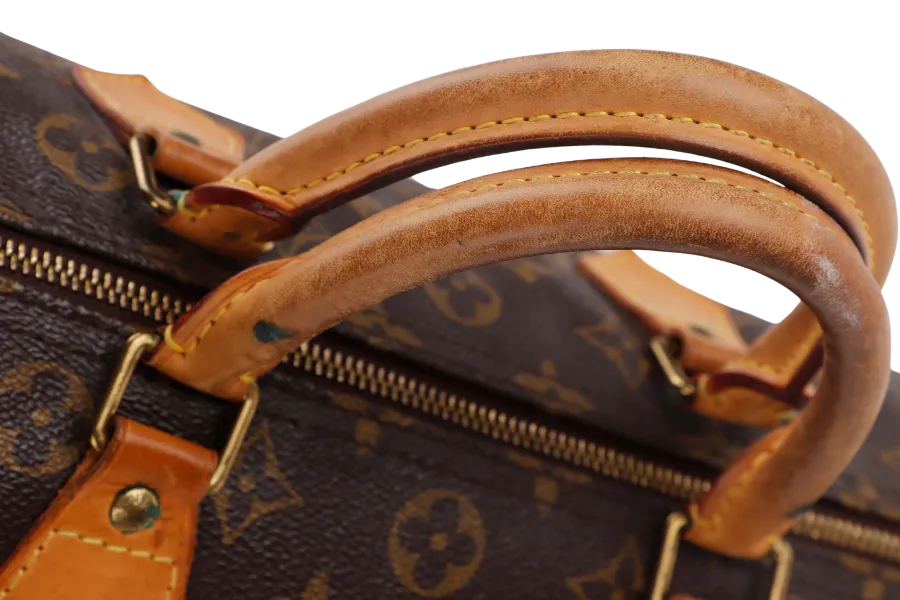 LOUIS VUITTON SPEEDY 30 MONOGRAM CANVAS GOLD HARDWARE WITH PADLOCK, NO KEYS & DUST COVER
